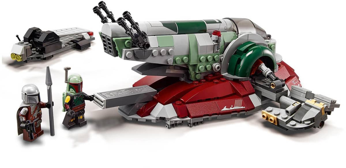 Lego Star Wars Boba Fetts Starship 75312 1