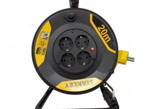 stanley kabeltrommel ip20 20 m