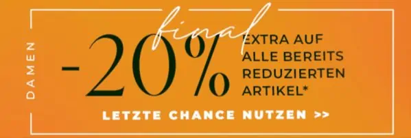 Street One End of Season Sale bis zu 70% Rabatt + 20 % Extra-Rabatt