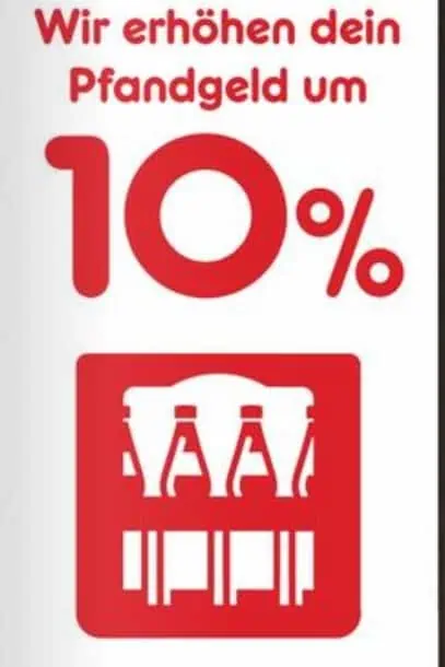 Netto – 10% mehr Pfandgeld auf Mehrweg (28.08. bis 02.09.23)