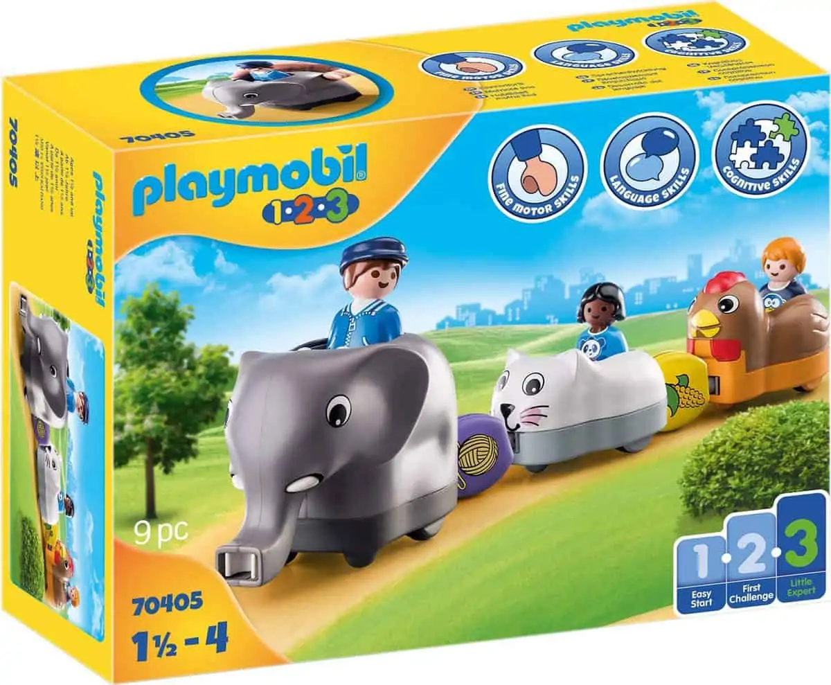 Playmobil 123 – Mein Schiebetierzug für 7,04 € [Prime] statt 10,04 €