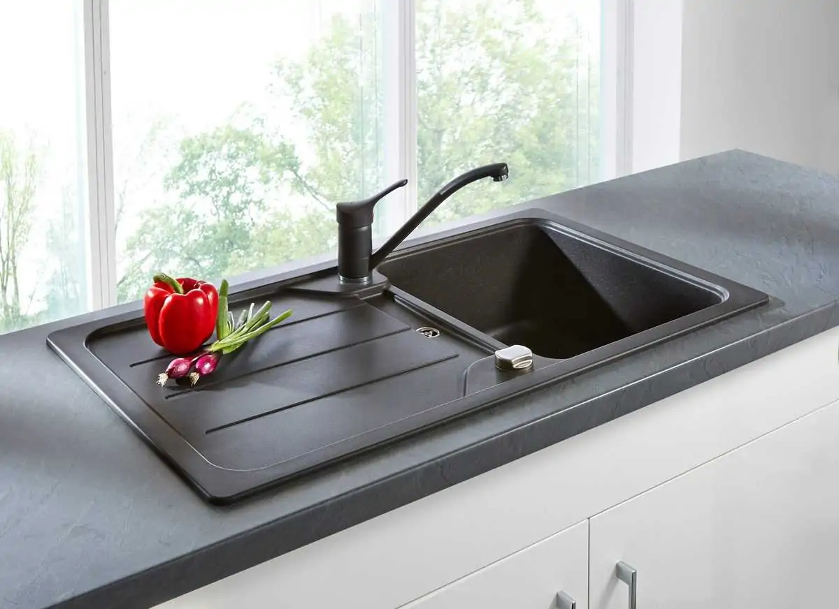 *nur noch heute* Schock Formhaus D-100 Granit Spülbecken für 88,02 € inkl. Versand [Neukunde/ 114,47 € normal] statt 139,00 €