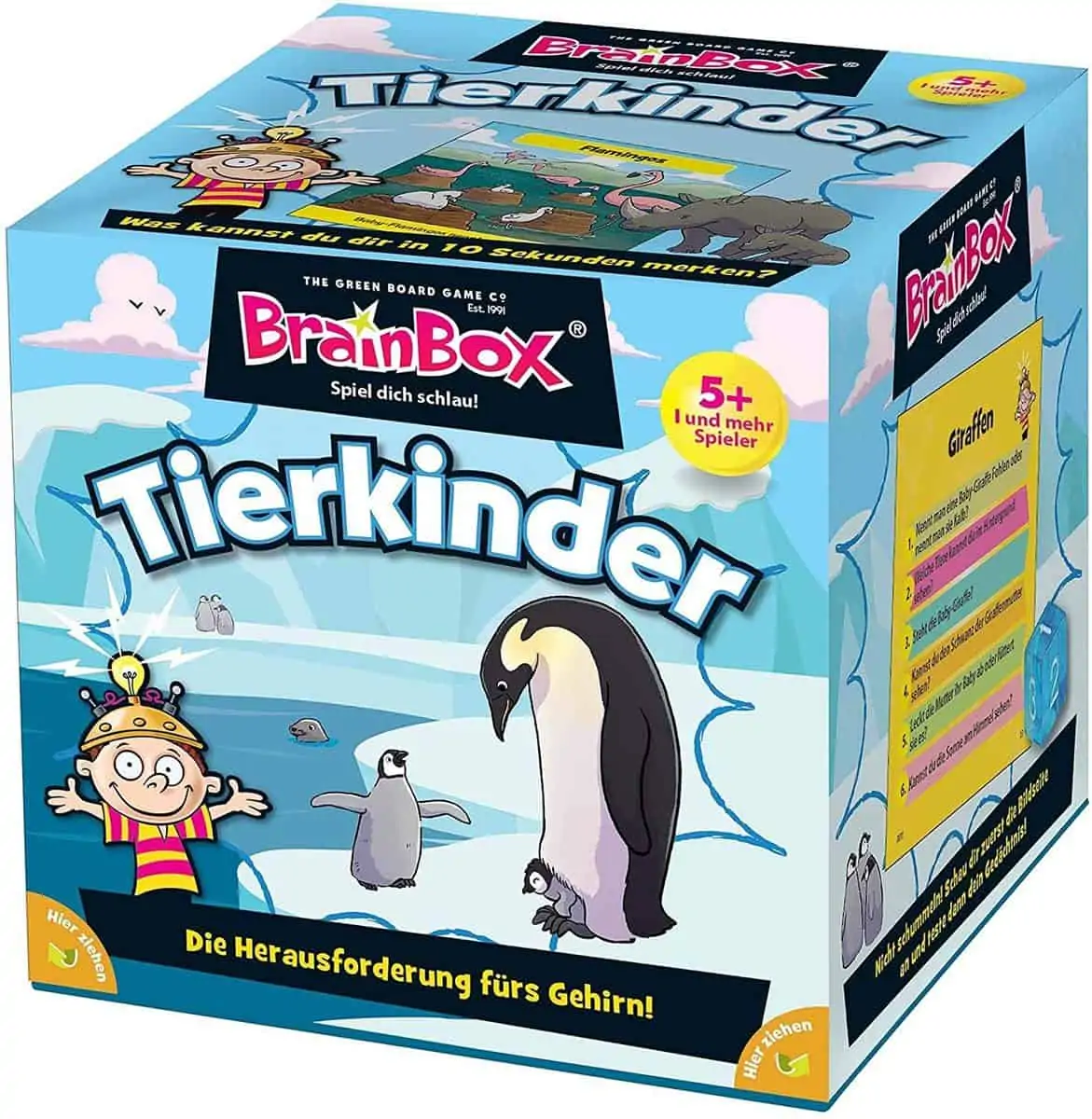 Brain Box Tierkinder, Lernspiel, Quizspiel für Kinder ab 5 Jahren für 10,45 € [Prime/Thalia KultClub] statt 16,51 €