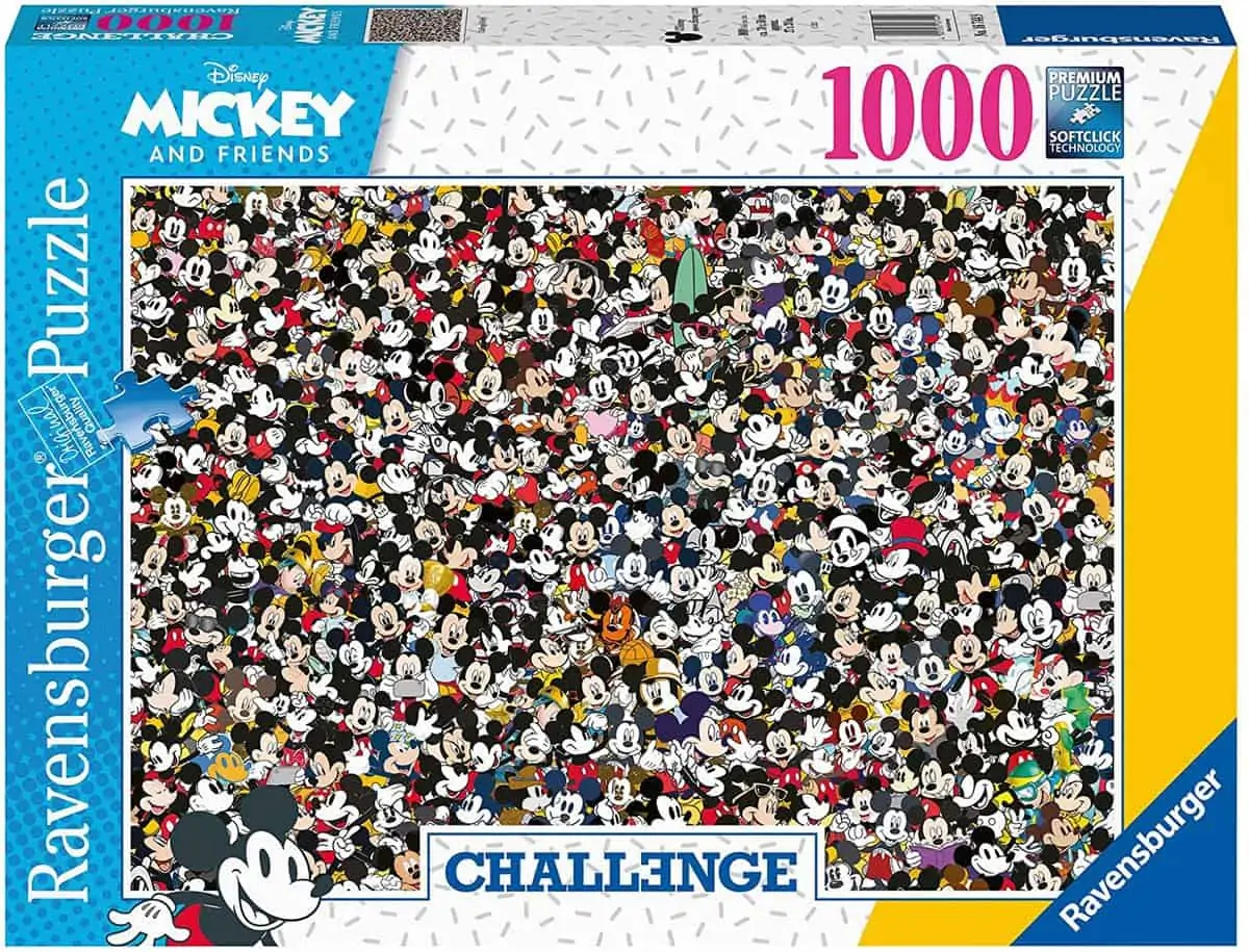 Ravensburger Disney Puzzle – Challenge Puzzle Mickey (1000 Teile) für 8,99 € [Prime] statt 11,98 €