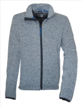 BLUE WAVE Herren Fleecejacke Melange