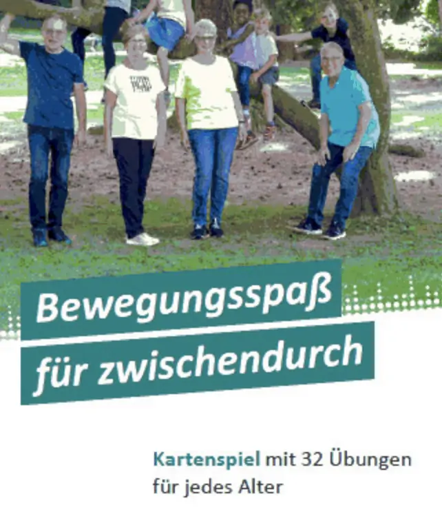 Gratis: Bewegunsgkartenspiel mit 32 Karten