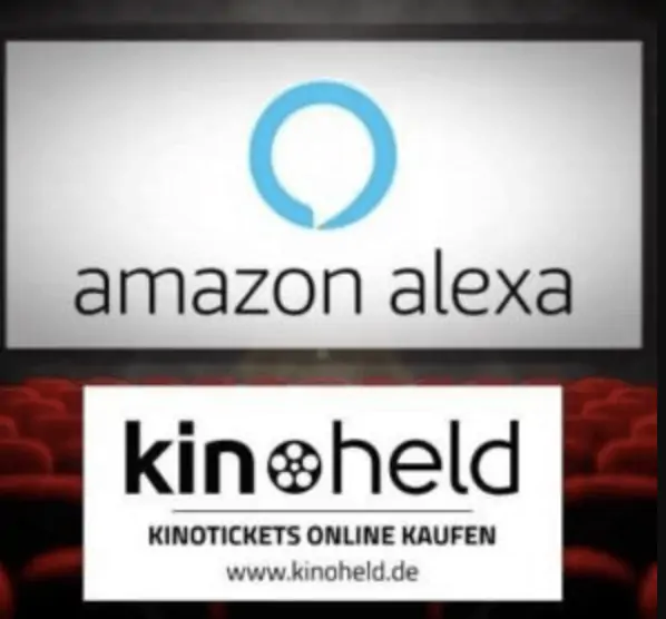 „Alexa, kaufe Kinotickets!“ 🎙️ 50% Rabatt auf Kinotickets (Kinoheld.de)