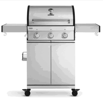 Burnhard Gasgrill Fred Basic mit 3 Brenner e1631872523788