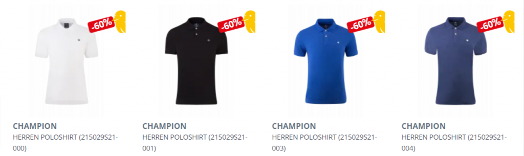 Champion Herren Poloshirt