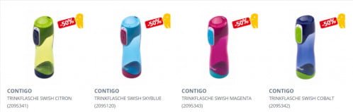 CONTIGO Trinkflasche Swish für 12,87 € inkl. Versand (statt 18,64 €)