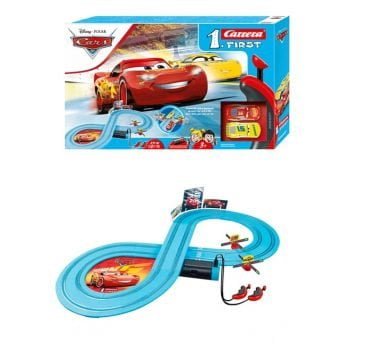 Carrera DISNEY Cars 3 Auto Rennbahn Carrera First Race of Friends