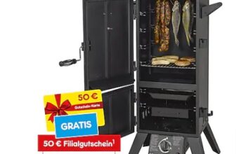 El Fuego Gas Raeuchergrill Portland XL 50 E Filial Gutschein online kaufen bei Netto 1