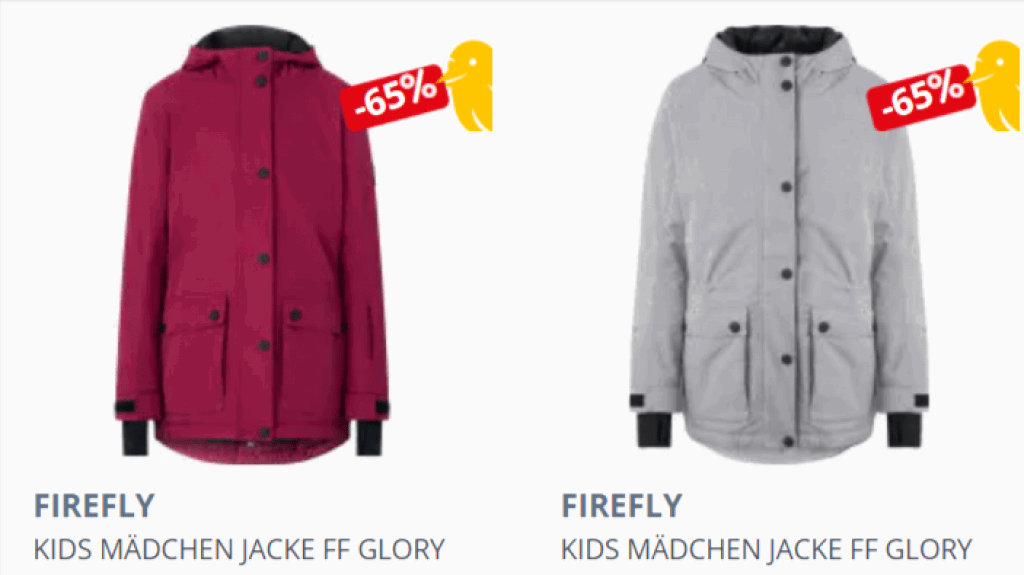 Firefly Kinder Jacke Ff Glory