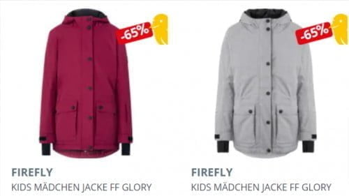 FIREFLY Kinder Jacke FF Glory (Gr. 152 bis 176) für 29,18 € inkl. Versand