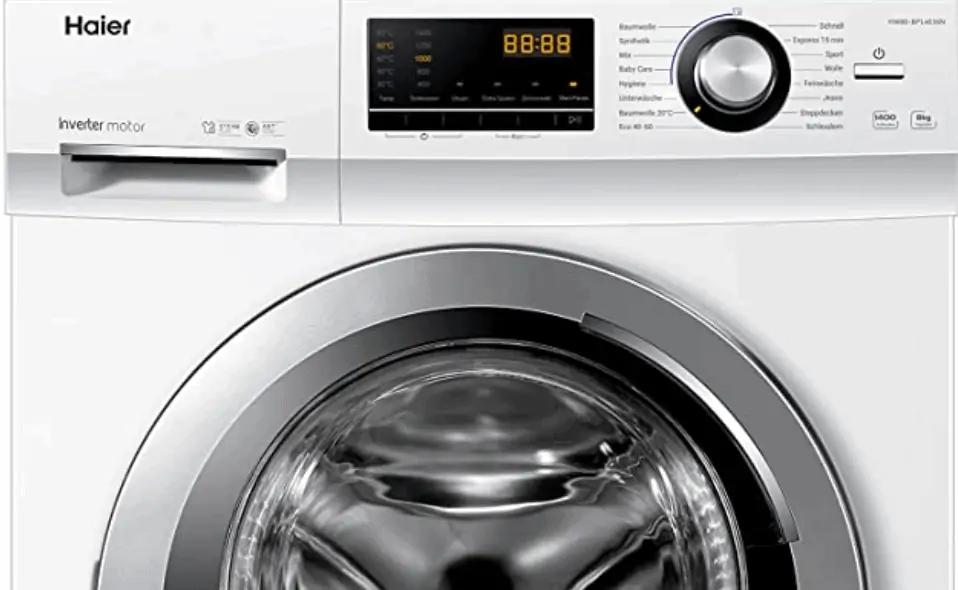 Haier HW80-BP14636N Waschmaschine (8 kg, 1400 UpM, A – beste Effizienz)  für 341,40 € inkl. Prime-Versand (statt 464,17 €)