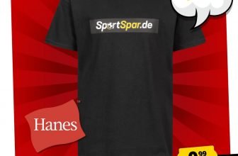 Hanes x Sportspar.de Baumwollinho Kinder T Shirt e1632736314144