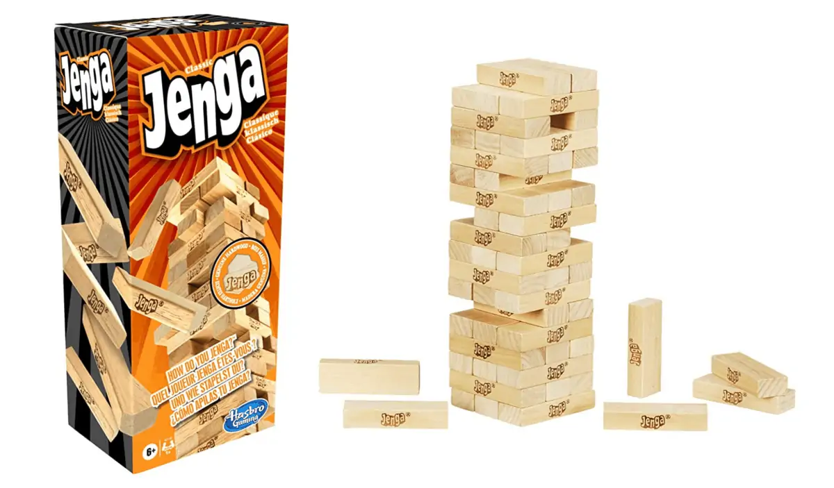 Hasbro A2120EU4 Jenga Classic für 13,99 € inkl. Prime-Versand (statt 18,33 €)