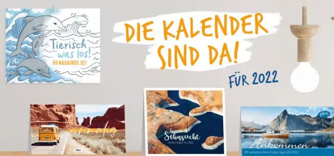 Gratis: Kalender für 2022 kostenlos bestellen (z.B.: Kindermalkalender)