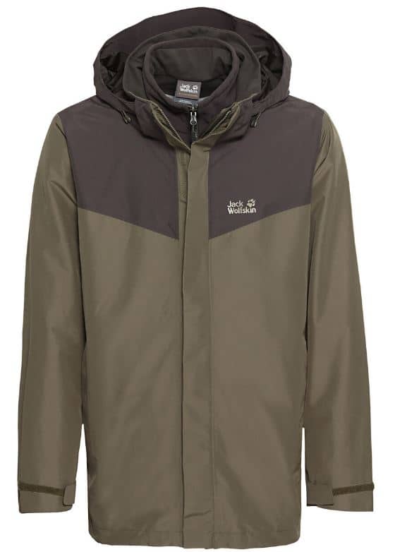 Jack Wolfskin Outdoorjacke Towada In Khaki 2