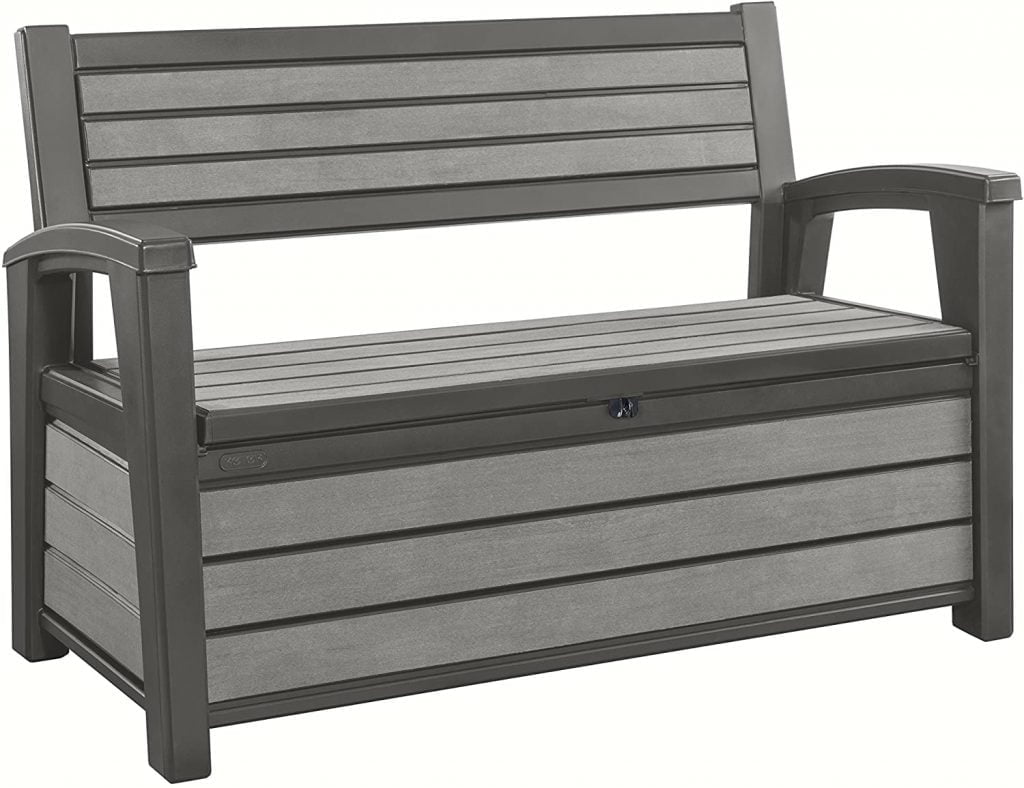 Keter Hudson Storage Bench 227L Graphit