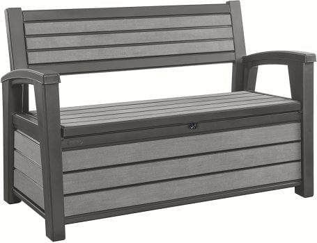 Keter Hudson Storage Bench 227L graphit e1632462788766