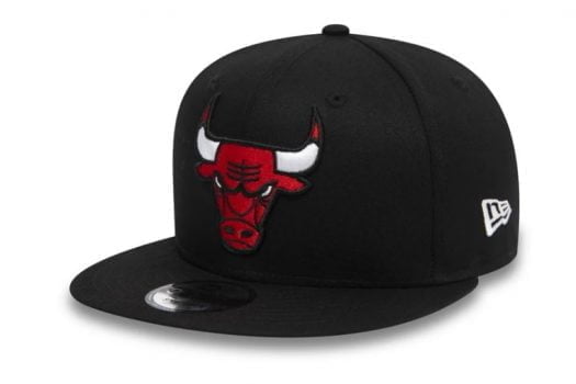 New Era 9Fifty Chicago Bulls Cap in schwarz