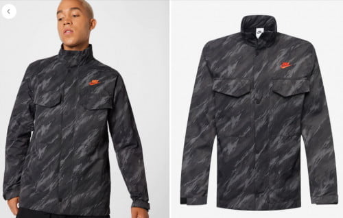 Nike Sportswear Essentials Woven M65 Herren Jacke (Gr. M bis XXL) für 62,93 € inkl. Versand (statt 99,95 €)