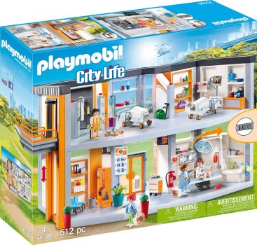 PLAYMOBIL City Life 70190 Grosses Krankenhaus mit Einrichtung e1631350721278