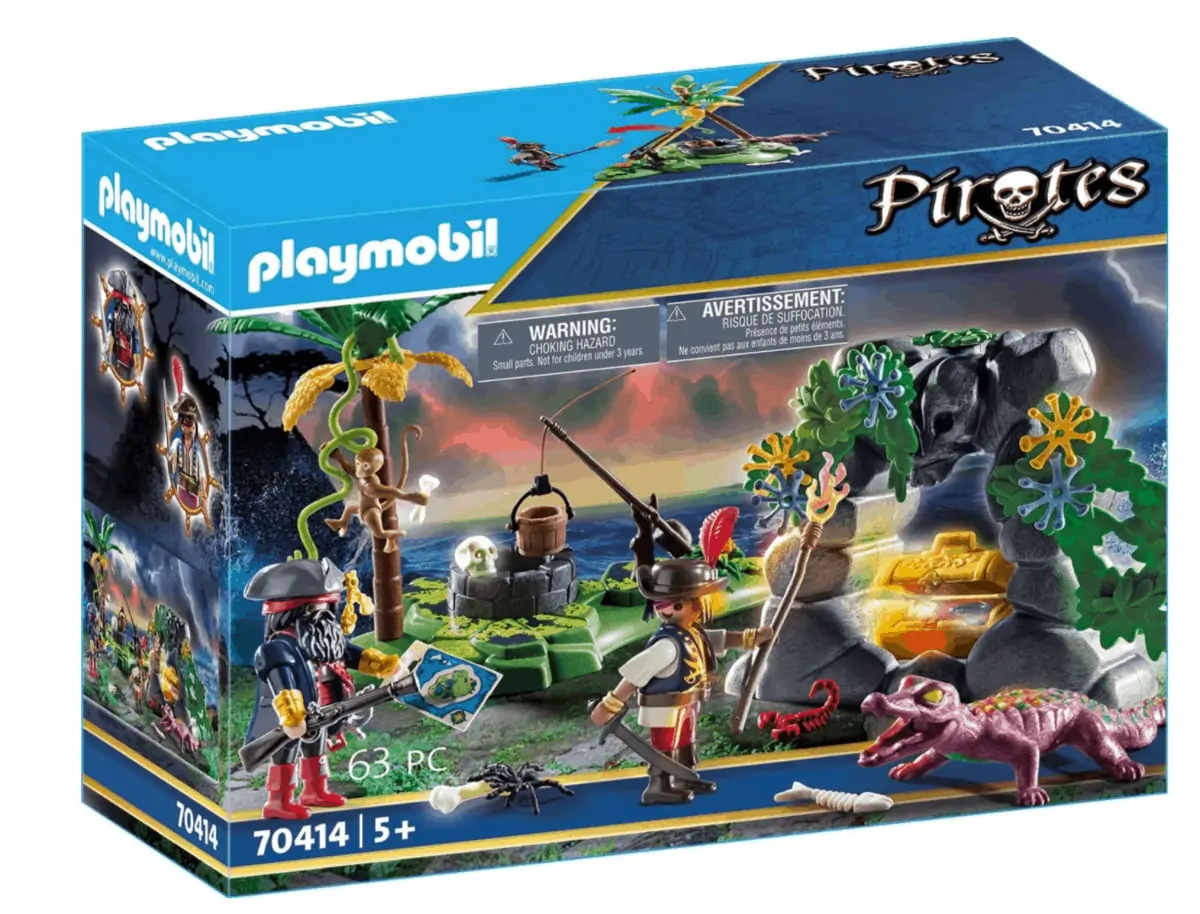 PLAYMOBIL 70414 Piraten-Schatzversteck für 7,99 € [Prime] statt 19,80 €