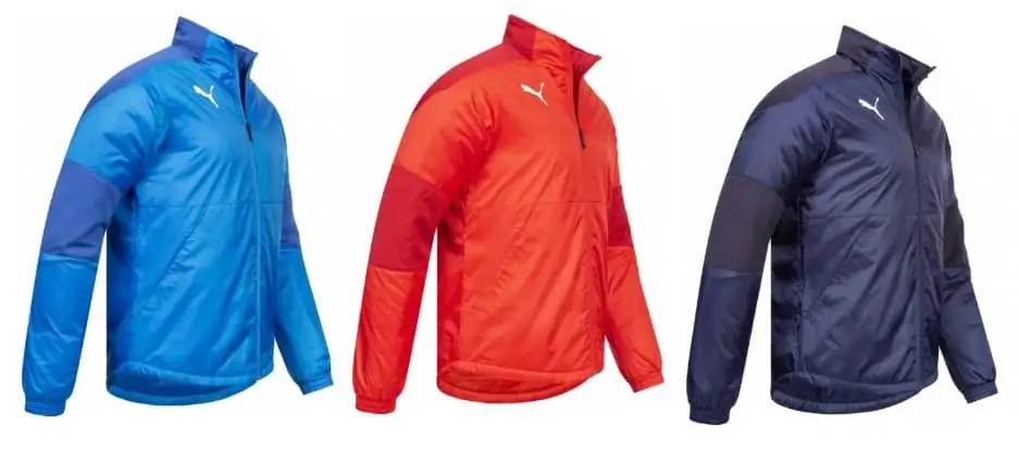 PUMA team FINAL21 Herren gepolsterte wasserabweisende Winterjacke (Gr. S bis 2XL) für 31,22 € inkl. Versand statt 43,98 €