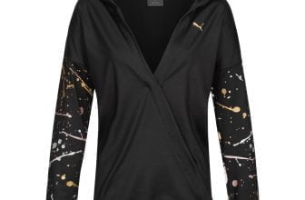 Puma Metal Splash Lux Wrap Damen Hoodie e1632934147651