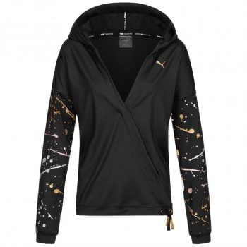 Puma Metal Splash Lux Wrap Damen Hoodie e1632934147651