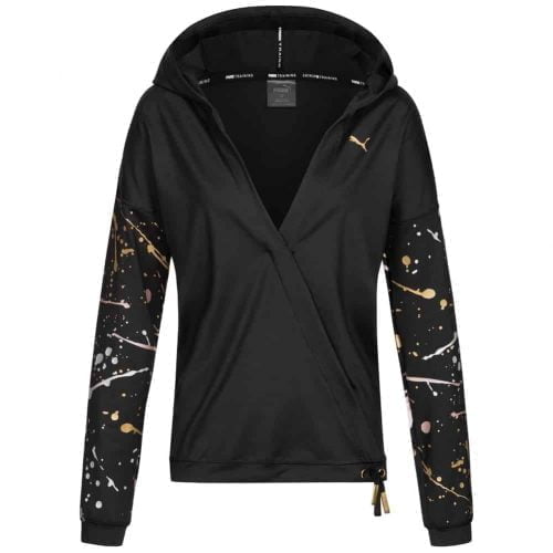 Puma Metal Splash Lux Wrap Damen Hoodie (Gr. S bis XL) für 29,94 € inkl. Versand (statt 69,99 €)