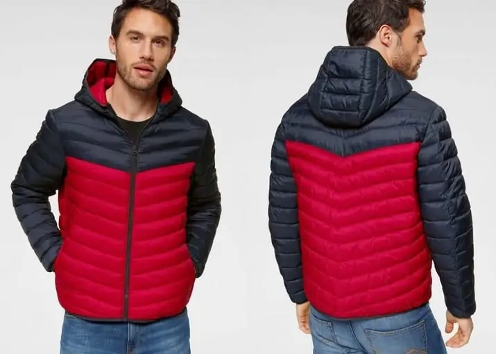 Rhode Island Steppjacke mit Schulterbadge (Gr. S bis 3XL) für 26,94 € inkl. Versand statt 60,00 €