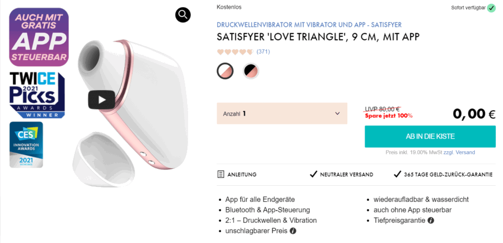 Satisfyer Love Triangle