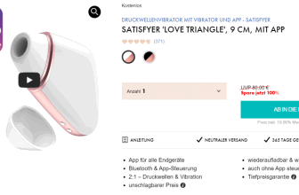 Satisfyer Love Triangle 9 cm Bluetooth Druckwellenvibrator mit App e1641142264461