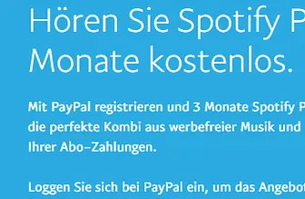 Spotify Angebote   Premium Konto   PayPal DE