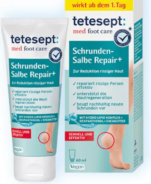 Gratis Testen: tetesept Schrunden-Salbe Repair+