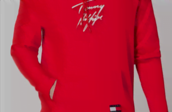 Tommy Hilfiger Hoodie mit Logo in Rot