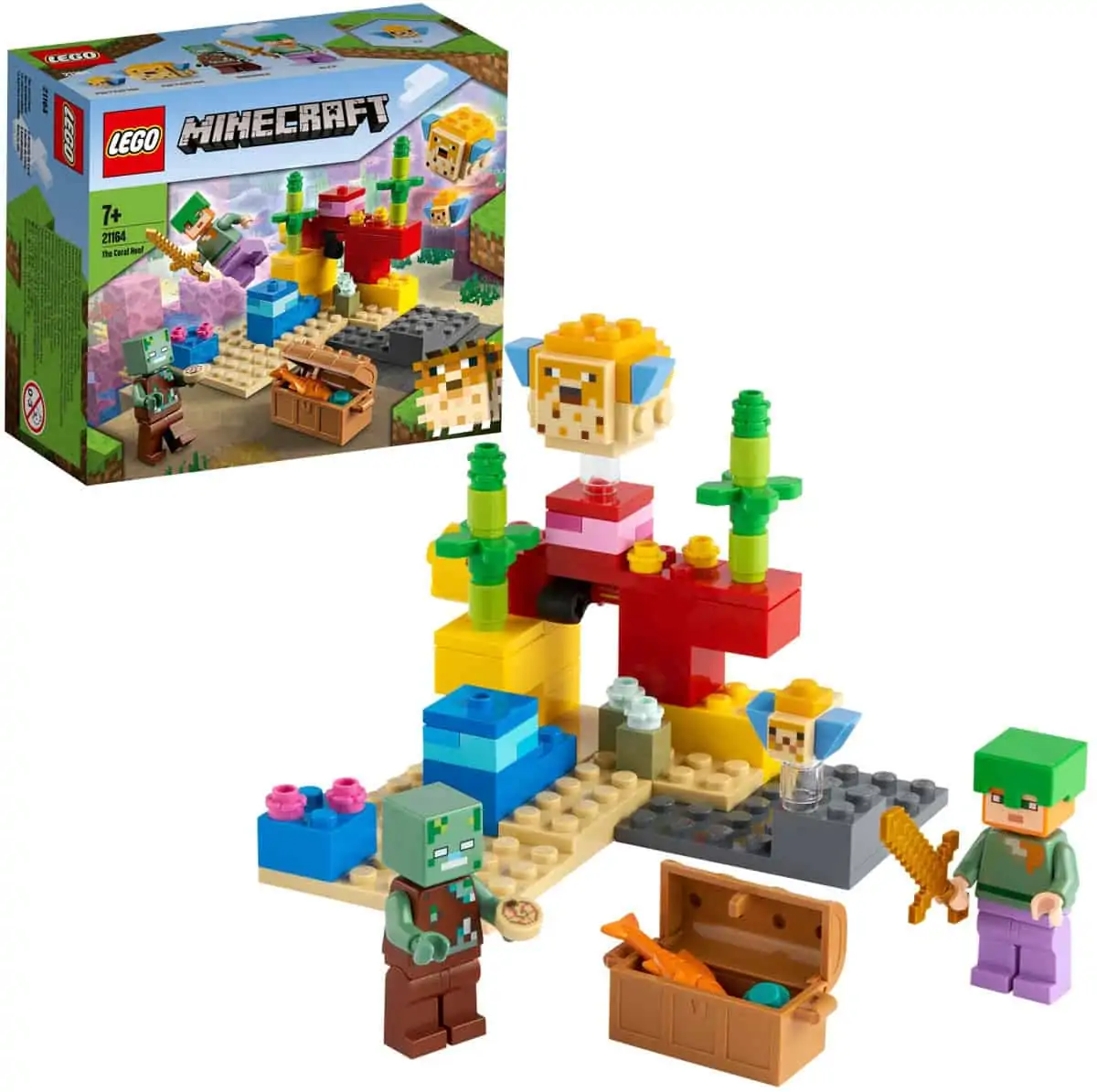 LEGO Minecraft: Das Korallenriff (21164) für 6,55 € [Thalia KultClub] statt 12,42 €
