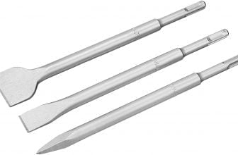 DeWalt Meißel-Set 3-teilig (SDS-plus, 1 Spitzmeißel + 2 Flachmeißel) für 9,15 € [Prime] statt 12,80 €