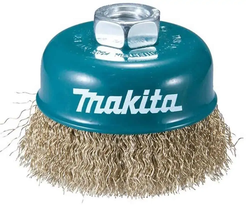 Makita Stahldrahttopfbuerste MS, 90 mm, D-39780 für Winkelschleifer M14 für 3,28 € [Prime] statt 9,75 €