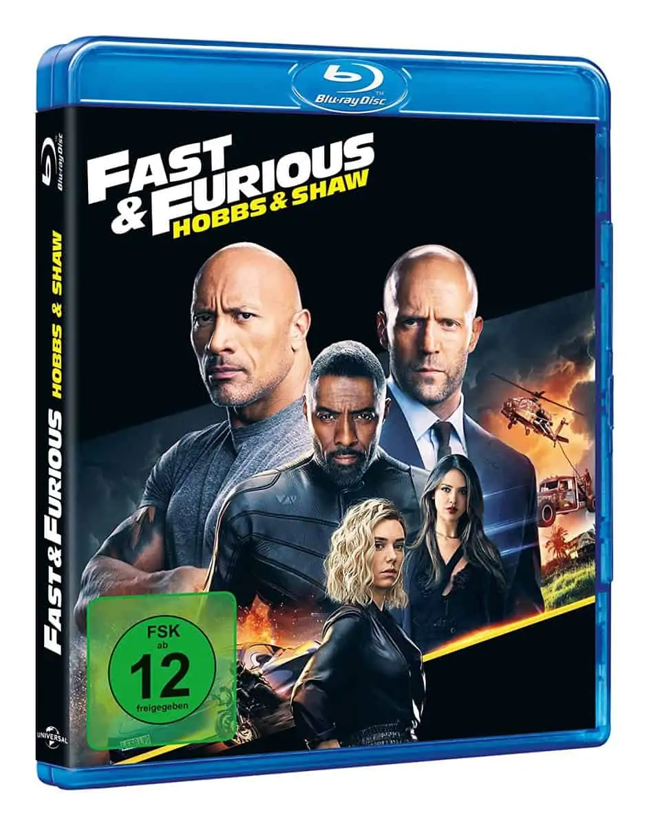 Fast & Furious: Hobbs & Shaw (Blu-ray) für 7,97 € [Prime] statt 9,96 €