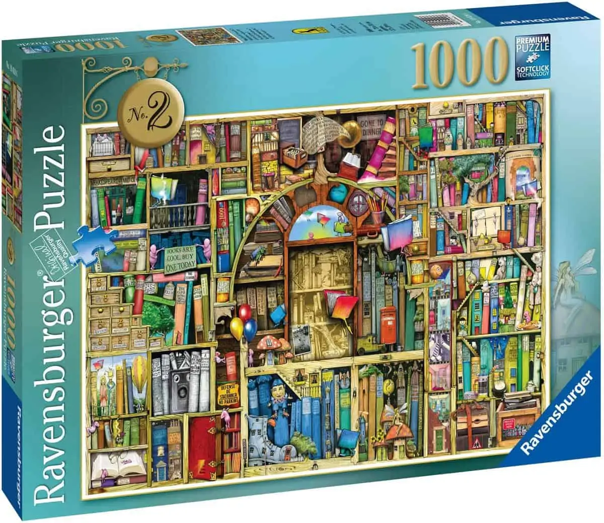 Ravensburger Magisches Küchenregal Nr. 2 Puzzle (1000 Teile) für 8,99 € [Prime & MediaMarktAbholung] statt 12,99 €