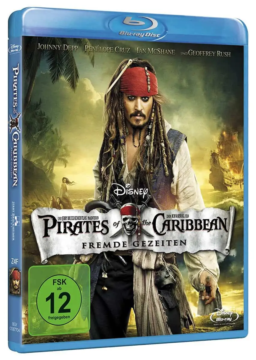 Pirates of the Caribbean – Fremde Gezeiten (Blu-ray) für 5,00 € [Prime] statt 11,34 €