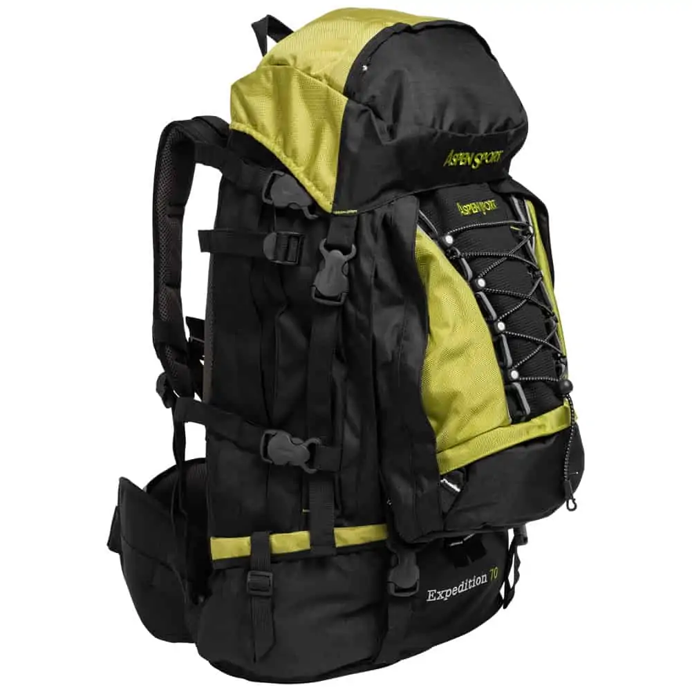 AspenSport Expedition Unisex Outdoor Rucksack 70 Liter für 22,13 € inkl. Versand statt 45,94 €