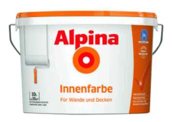 Alpina Innenfarbe Weiss 10 L