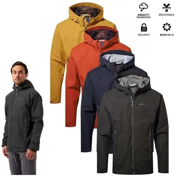 Craghoppers Herren Outdoorjacke Roswell (4 Farben, Gr. S bis 2XL) für 49,99 € inkl. Versand