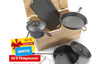 El Fuego AY 466 Dutch Oven Set 7 teilig 30E Filial Gutschein online kaufen bei Netto