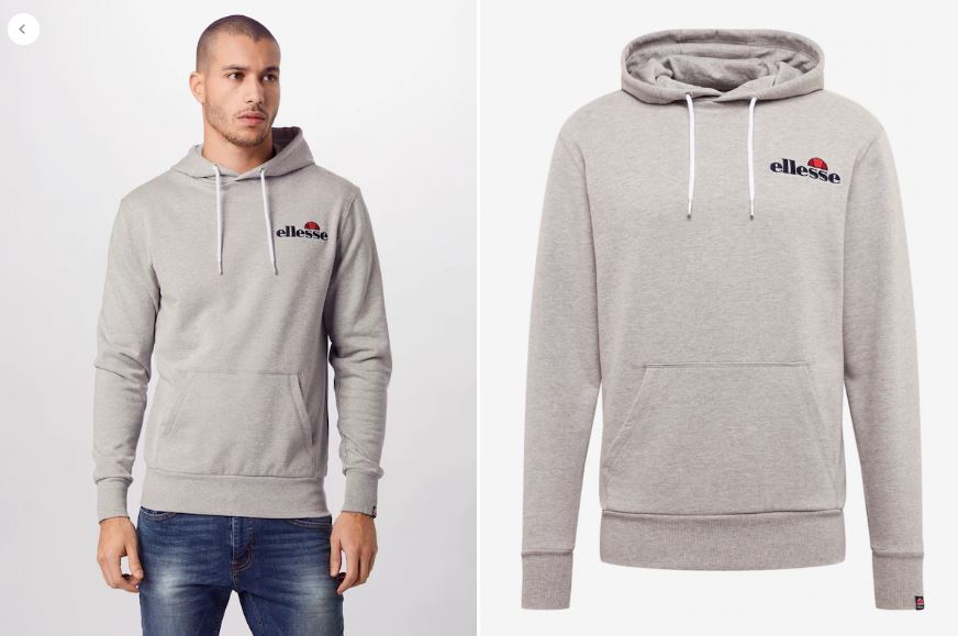 Ellesse Primero Herren Sweatshirt In Grau